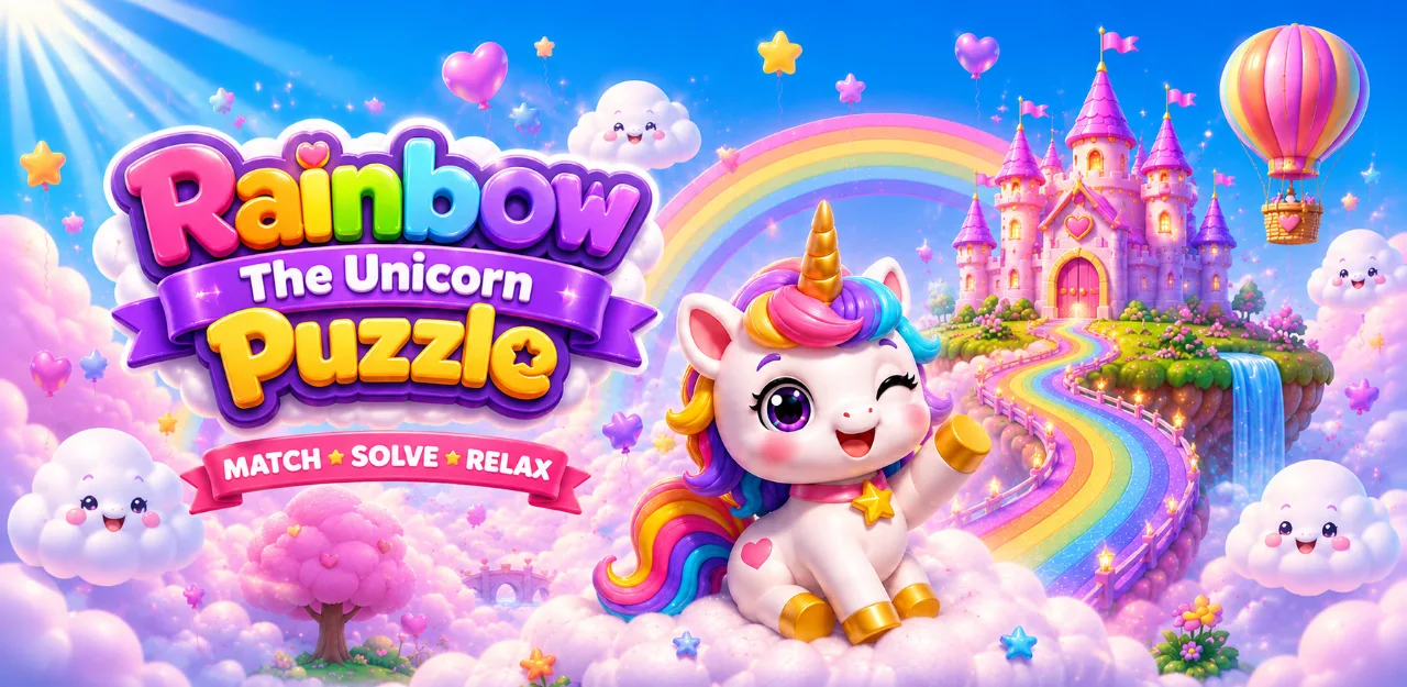 Rainbow Unicorn Puzzle