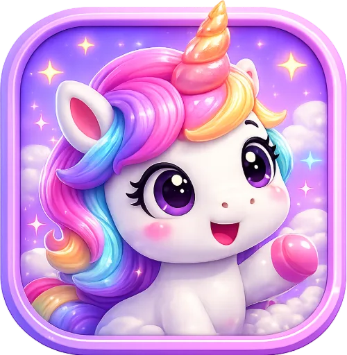 Rainbow Unicorn Puzzle icon